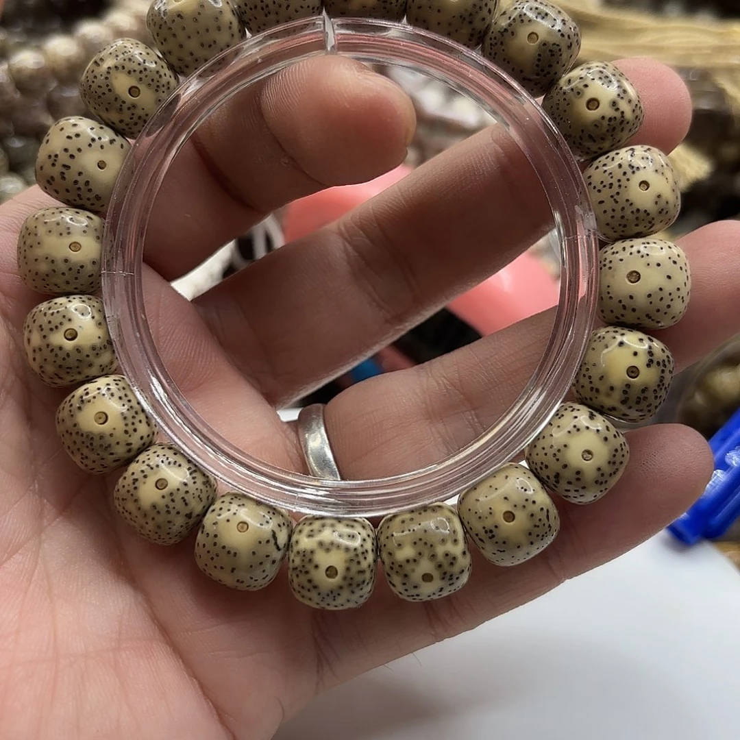 星月菩提手串12青花大眼睛