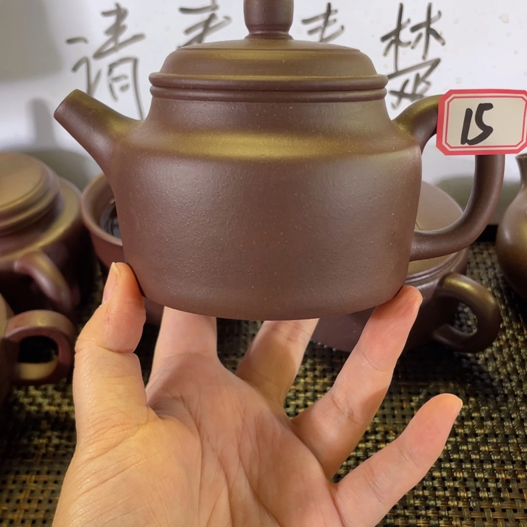 茶壶紫砂德钟微瑕全手