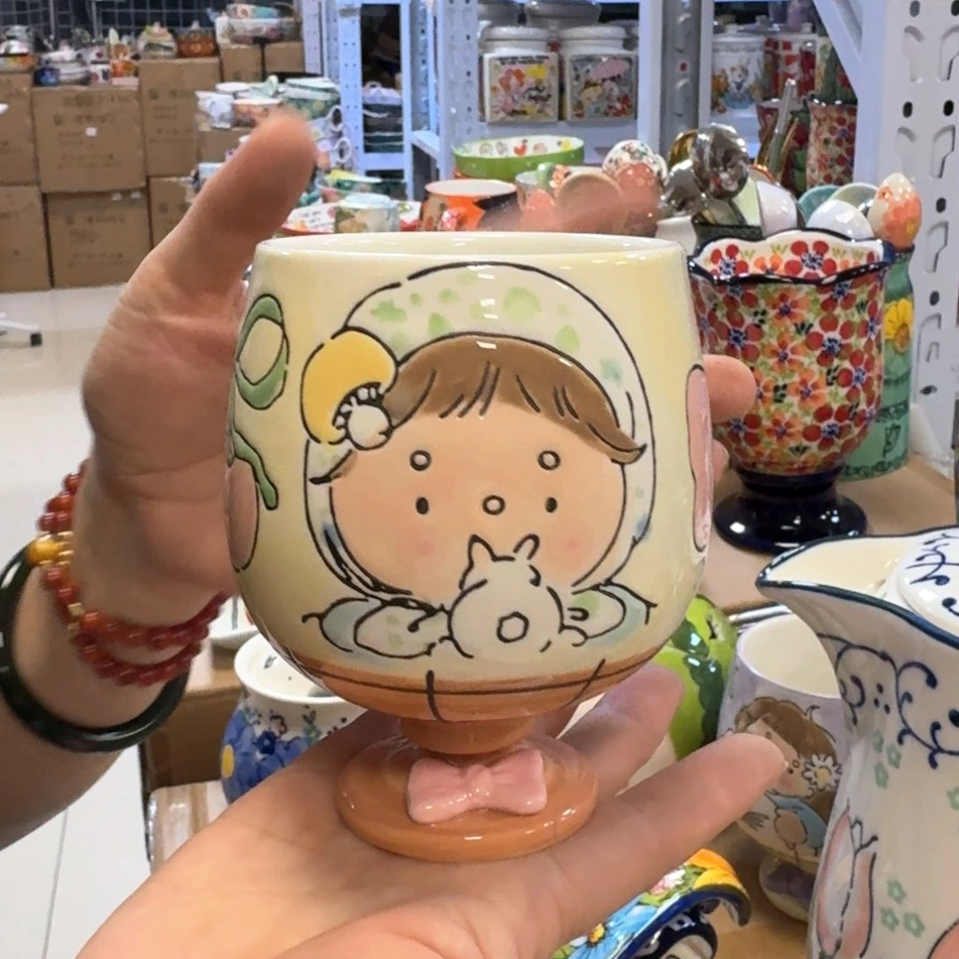 浮雕小高角杯一只看图