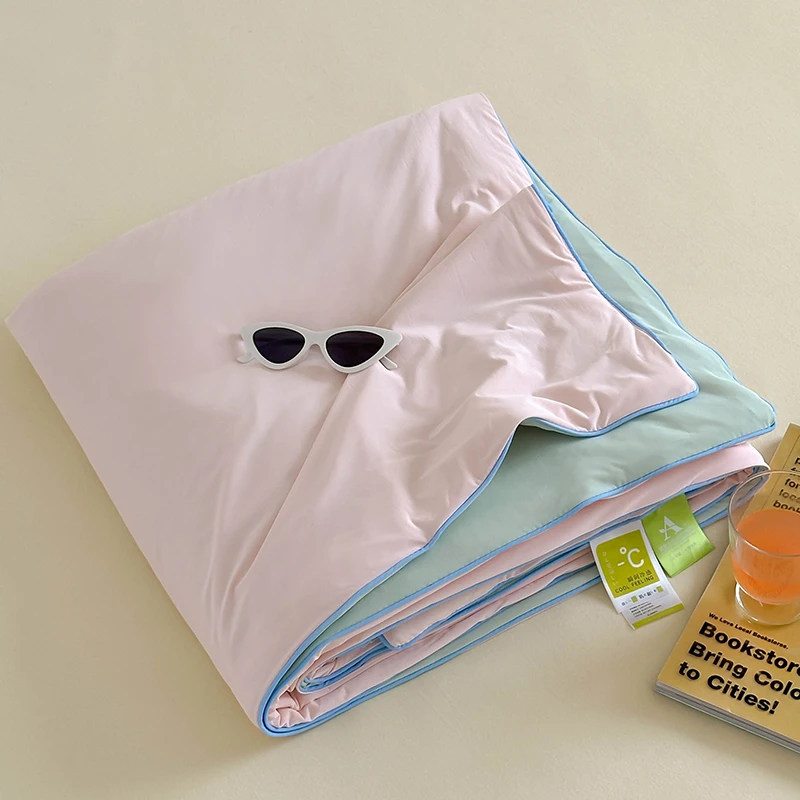 2025新款冰皮瓜瓜抗菌凉感被夏被夏凉被空调被单双人夏凉被可机洗