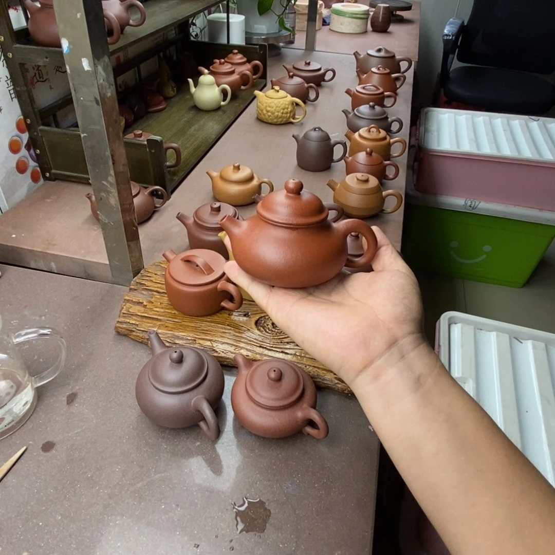 相***园茶壶紫砂紫砂容天