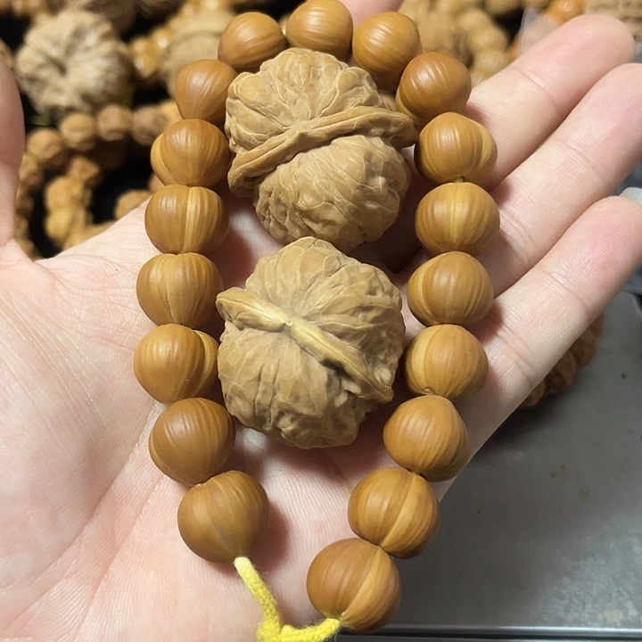 把件文玩核桃猴头拉丝屁桃➕赠品瑕疵蛤蟆头
