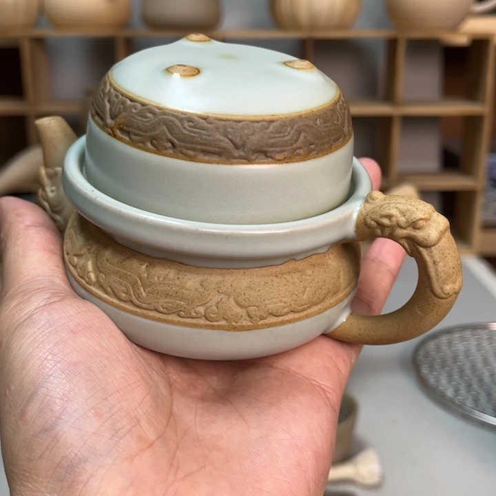 壶老段烧陶瓷茶器