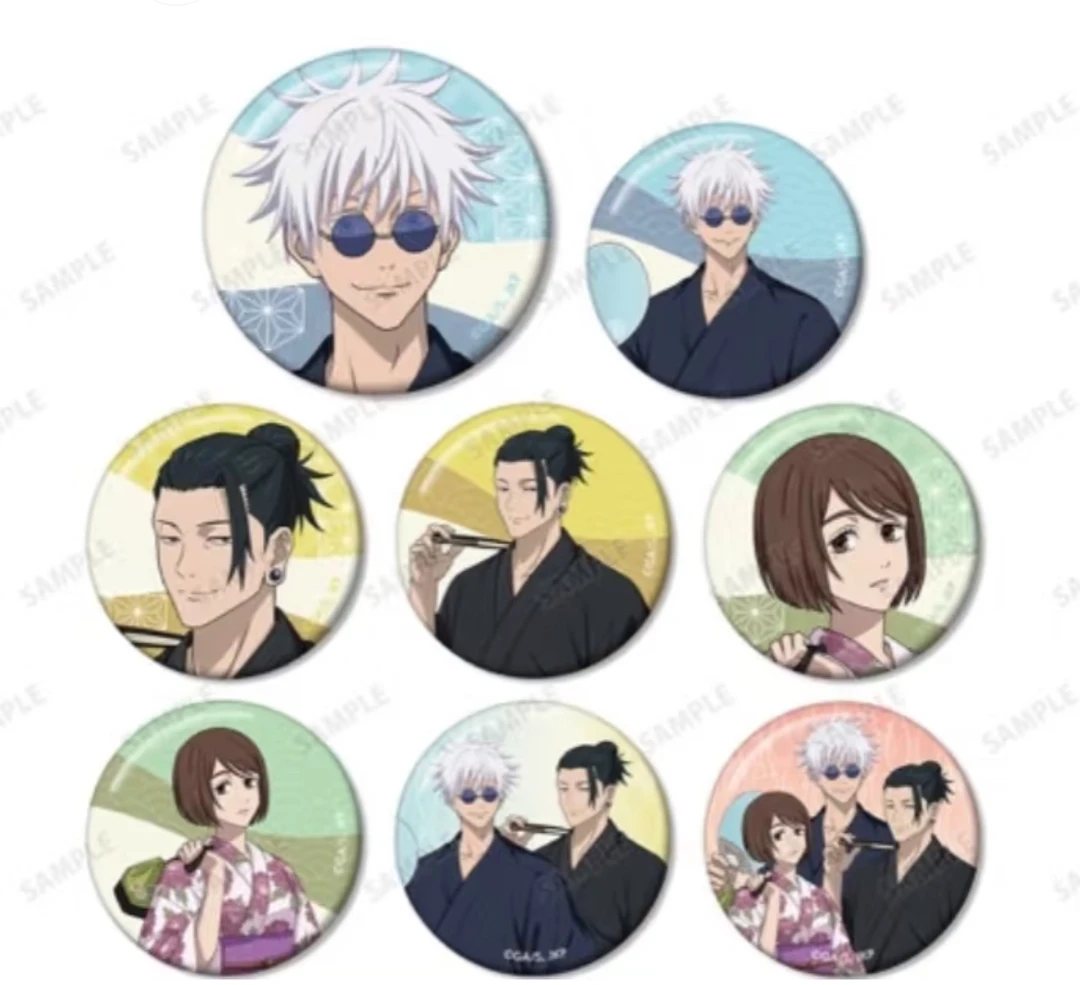 【代拆】咒回怀玉玉折浴衣吧唧 盲盒