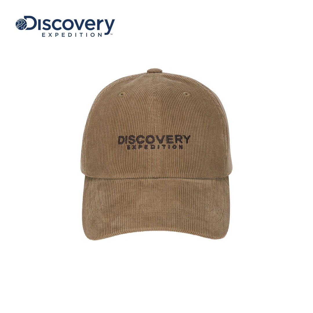 Discovery探索山系户外复古棒球帽灯芯绒遮阳帽男女情侣25秋CP708