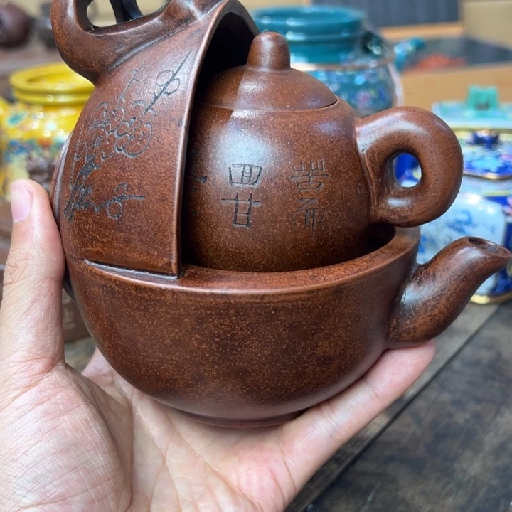 茶壶紫砂紫砂壶作品