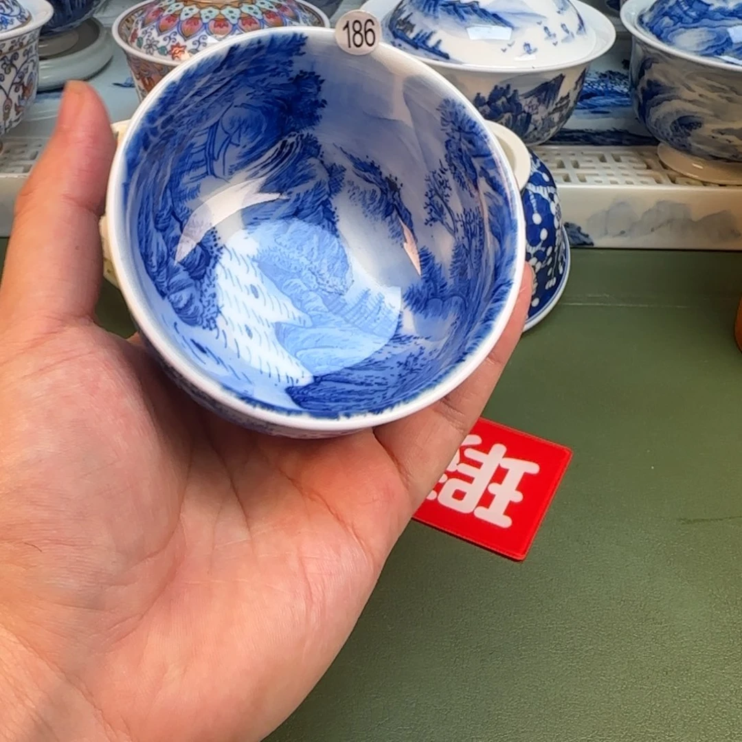 彦祖纯手工手绘茶具186