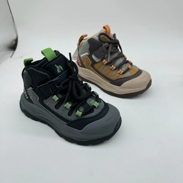 冬季儿童加绒二棉户外防滑保暖高帮防踢超轻软底运动鞋50226