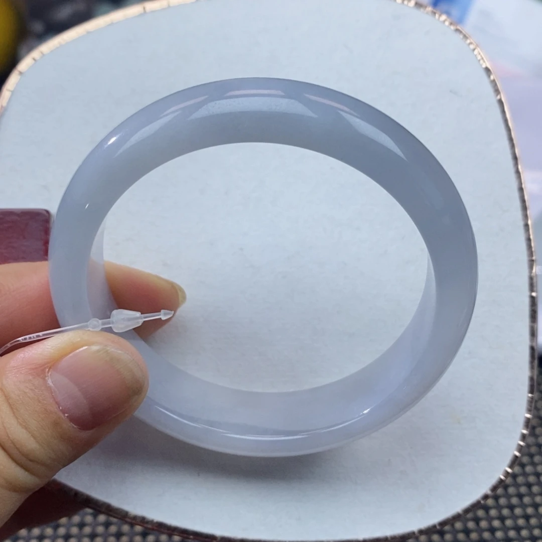 【闪购商品】未镶嵌手镯翡翠白*糕0000000023