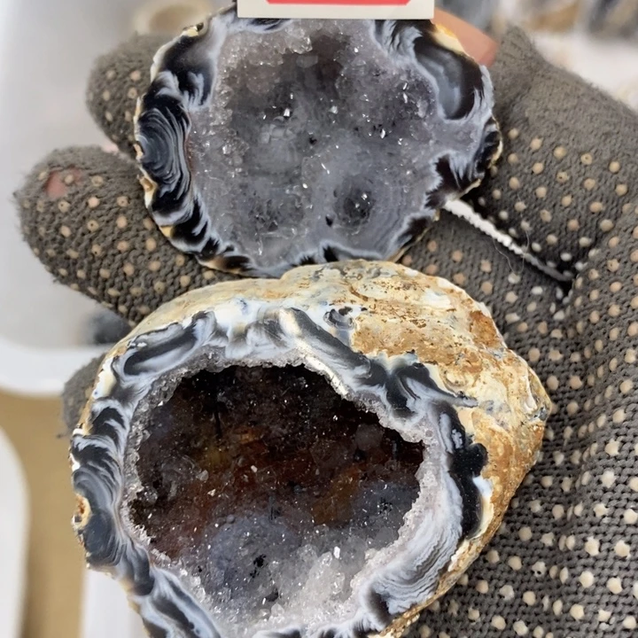 紫晶未镶嵌珠宝半成品