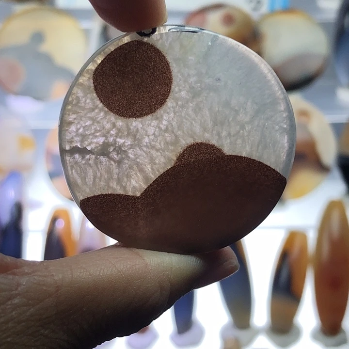 查罗石未镶嵌珠宝半成品87