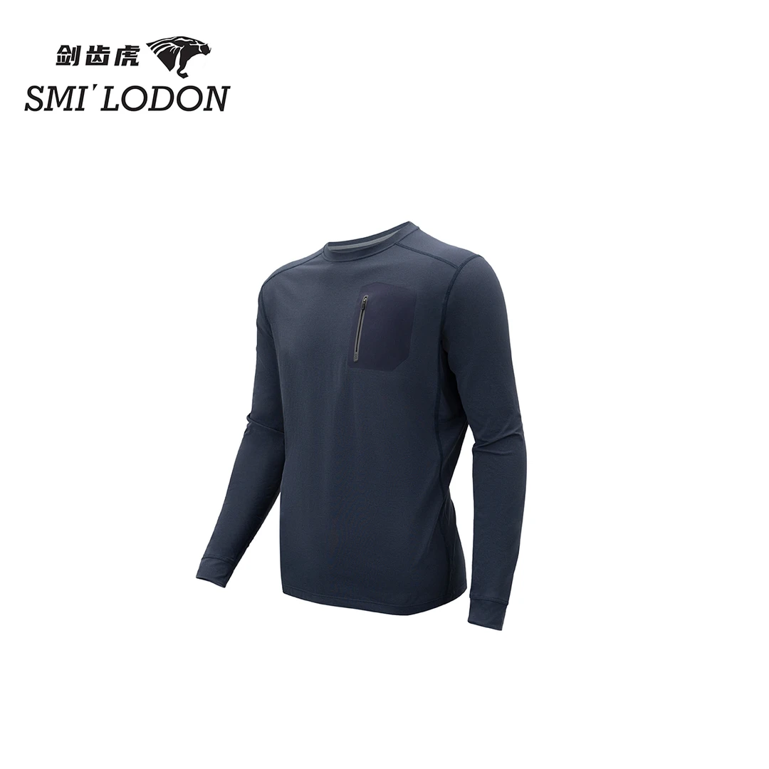 SMI LODON 剑齿虎 长袖运动衫【索罗娜工艺面料】压胶打底T恤25836
