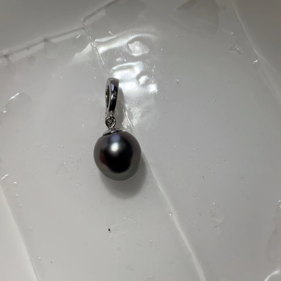 银S925镶嵌颈饰海水珍珠