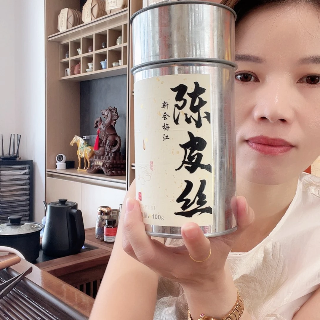 琉璃手工艺品陈皮丝100克