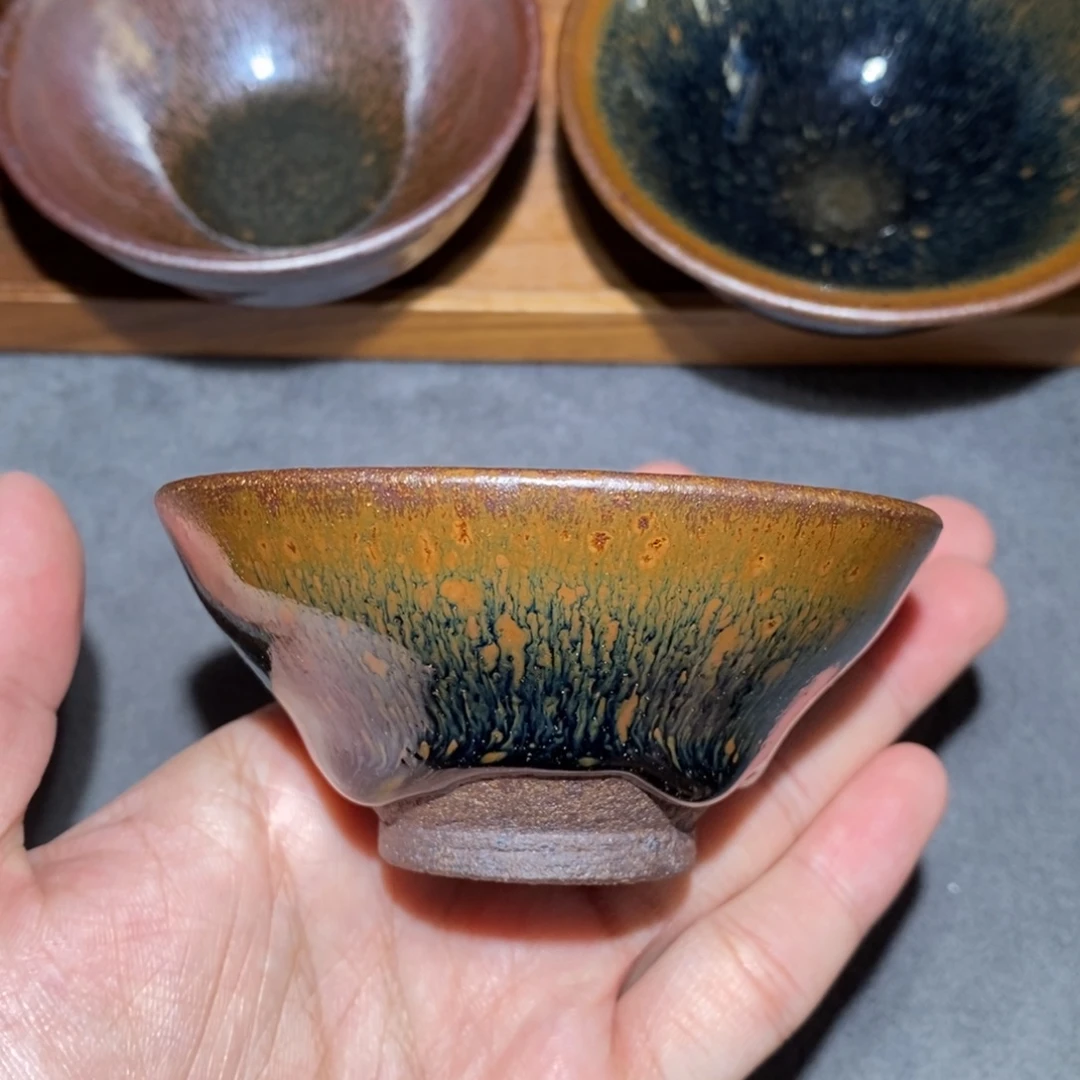茶盏9.4×4.3 斗笠金毫