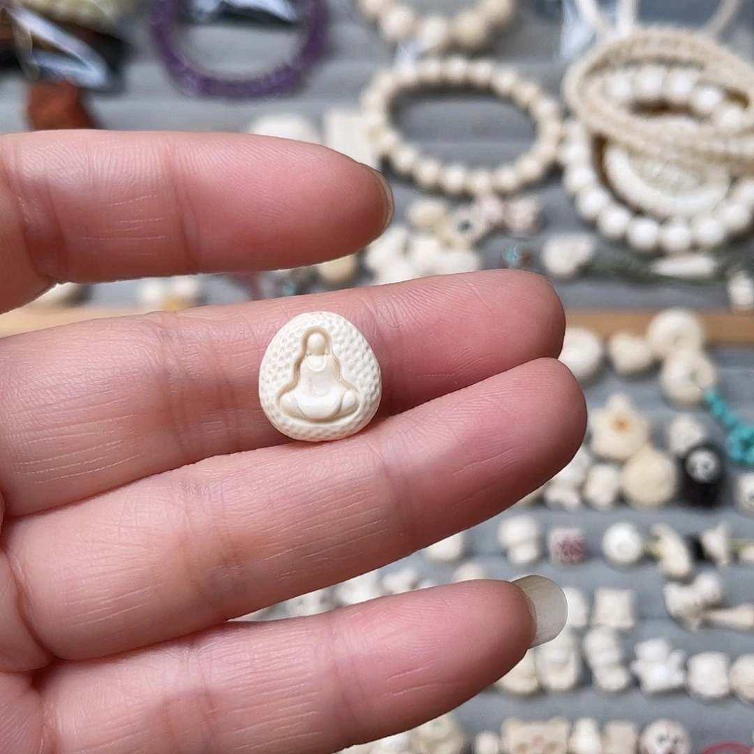 猛犸象牙手串/手链/手镯无相佛牌