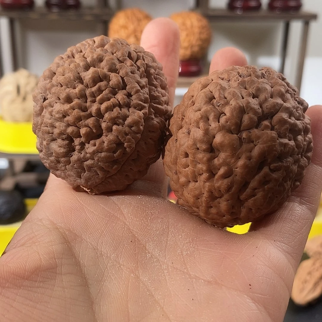 吊坠文玩核桃@*锤三瓣脑纹金刚练手不退不换不接受中差评44