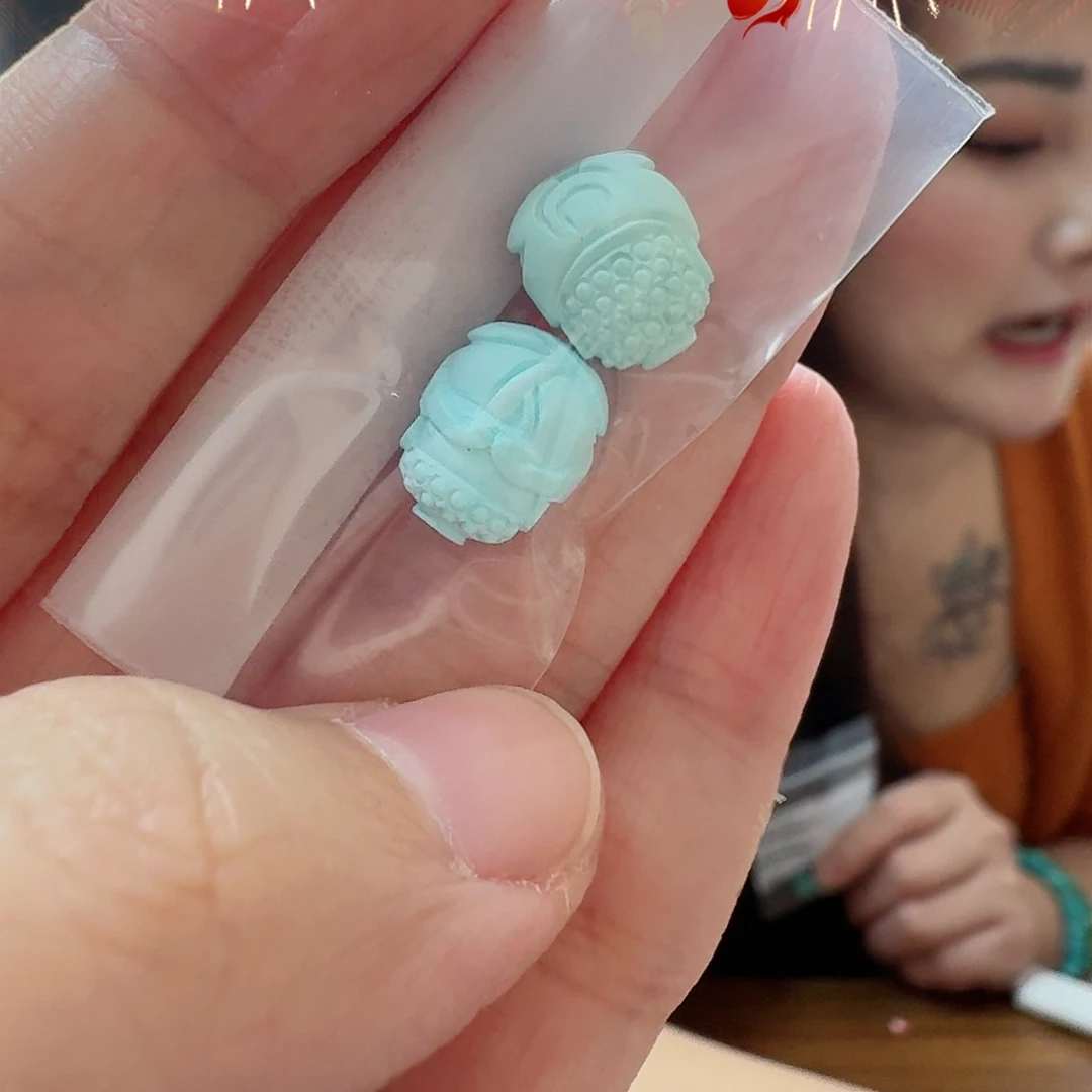 绿松石珠宝奇石未镶嵌