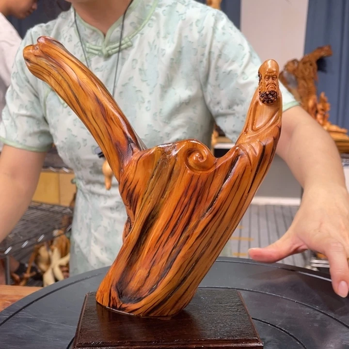 柏木（崖柏）随型摆件