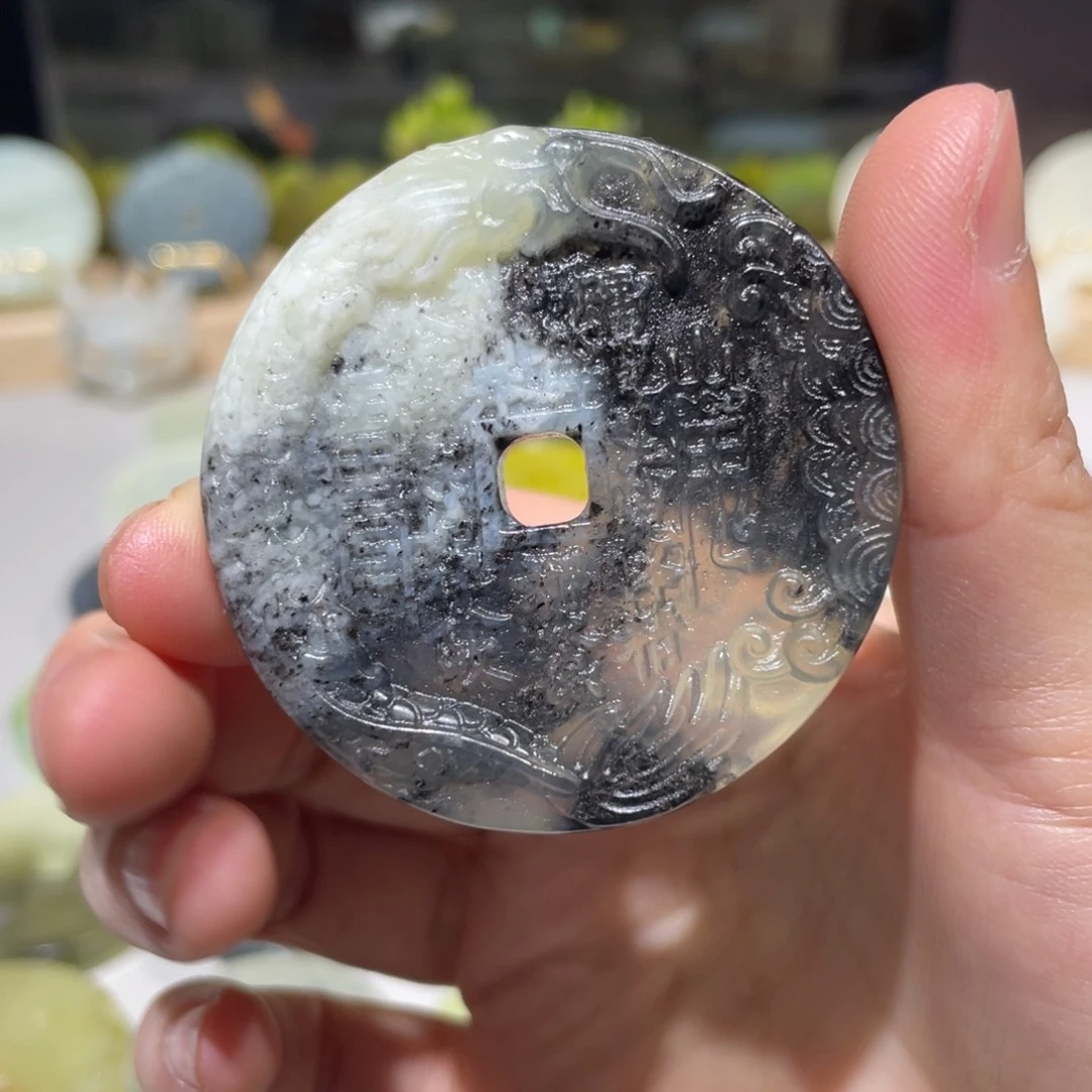 岫玉未镶嵌颈饰颈饰4