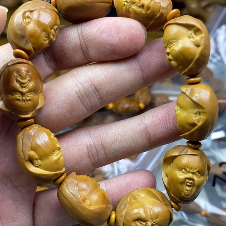 橄榄核手串/手链橄榄核雕工艺手串