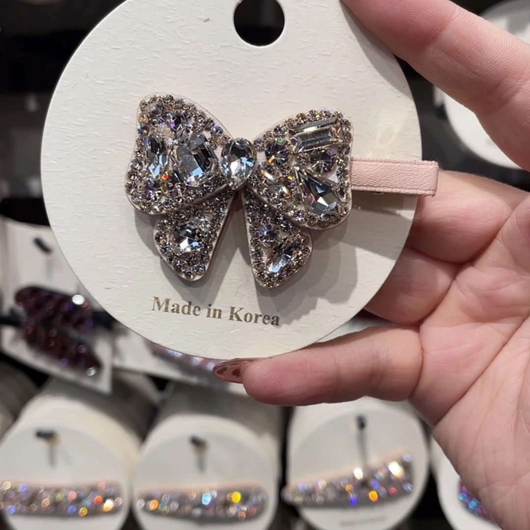 布艺非金属鸭嘴夹