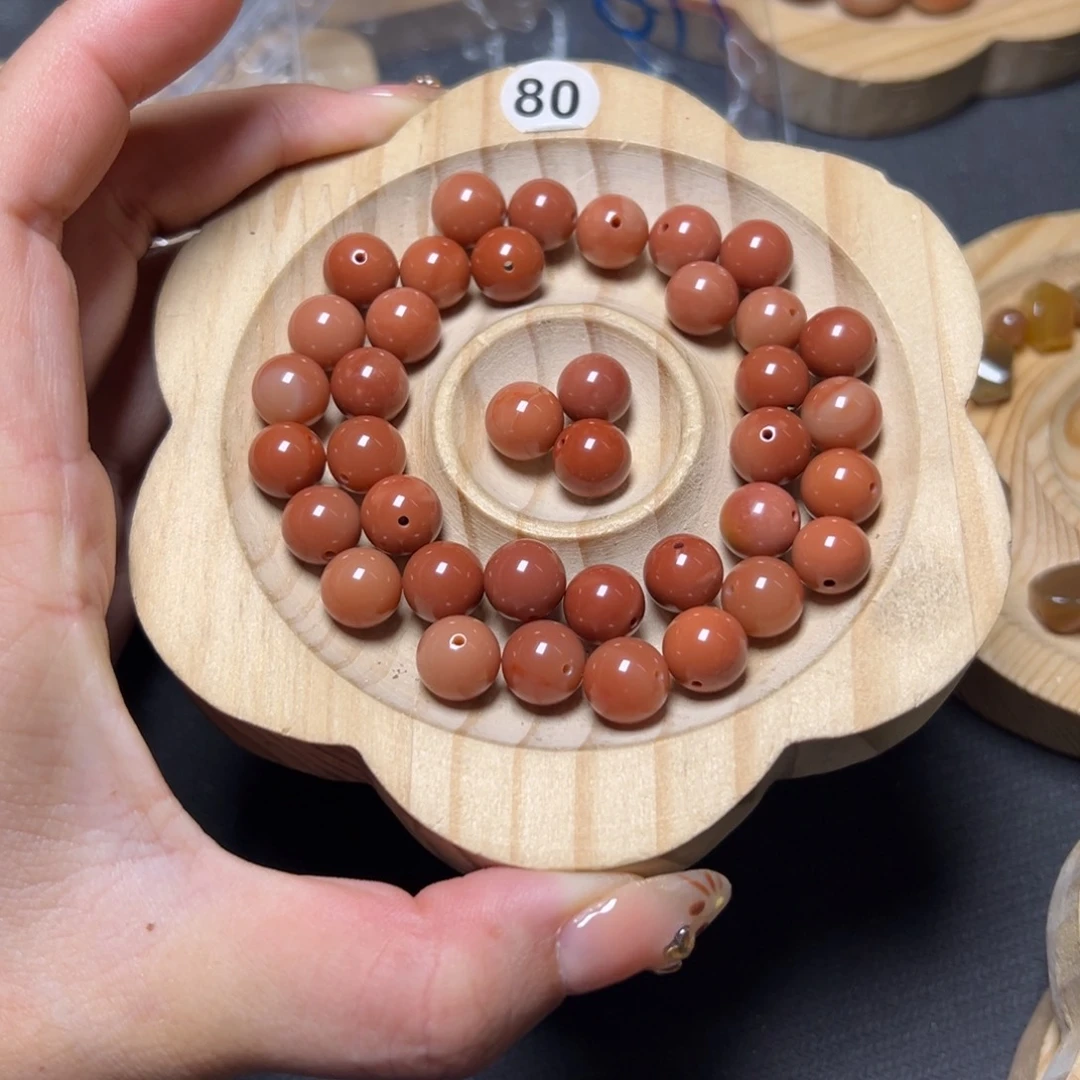 一***糖石英质玉未镶嵌手链68