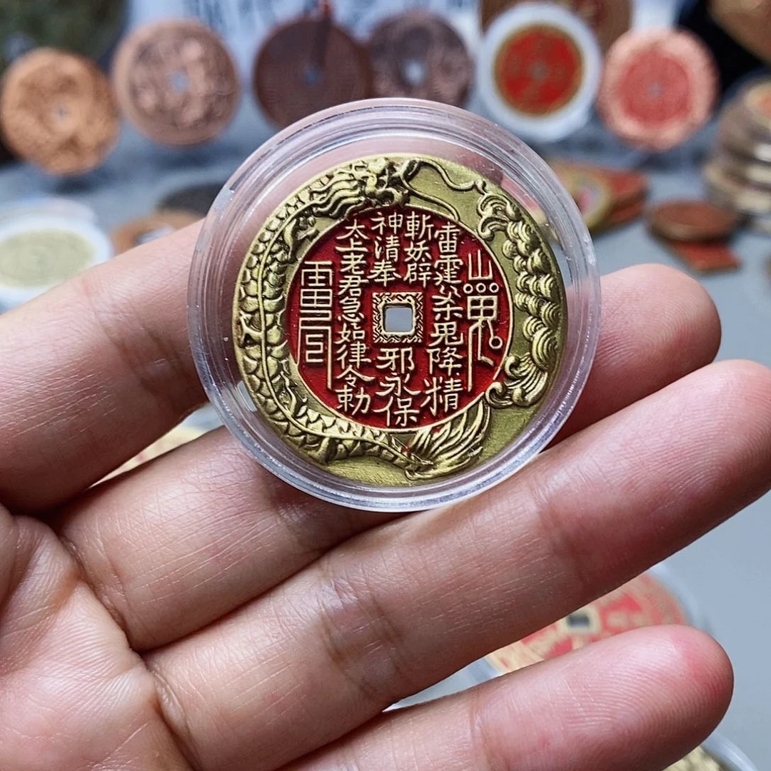 铜现代仿制工艺文创铜币