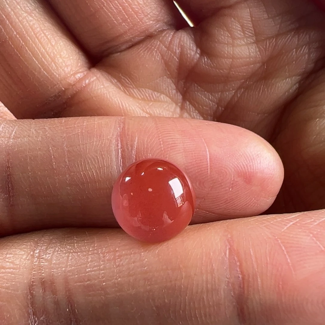 南红玛瑙圆珠10.3未镶嵌耶*