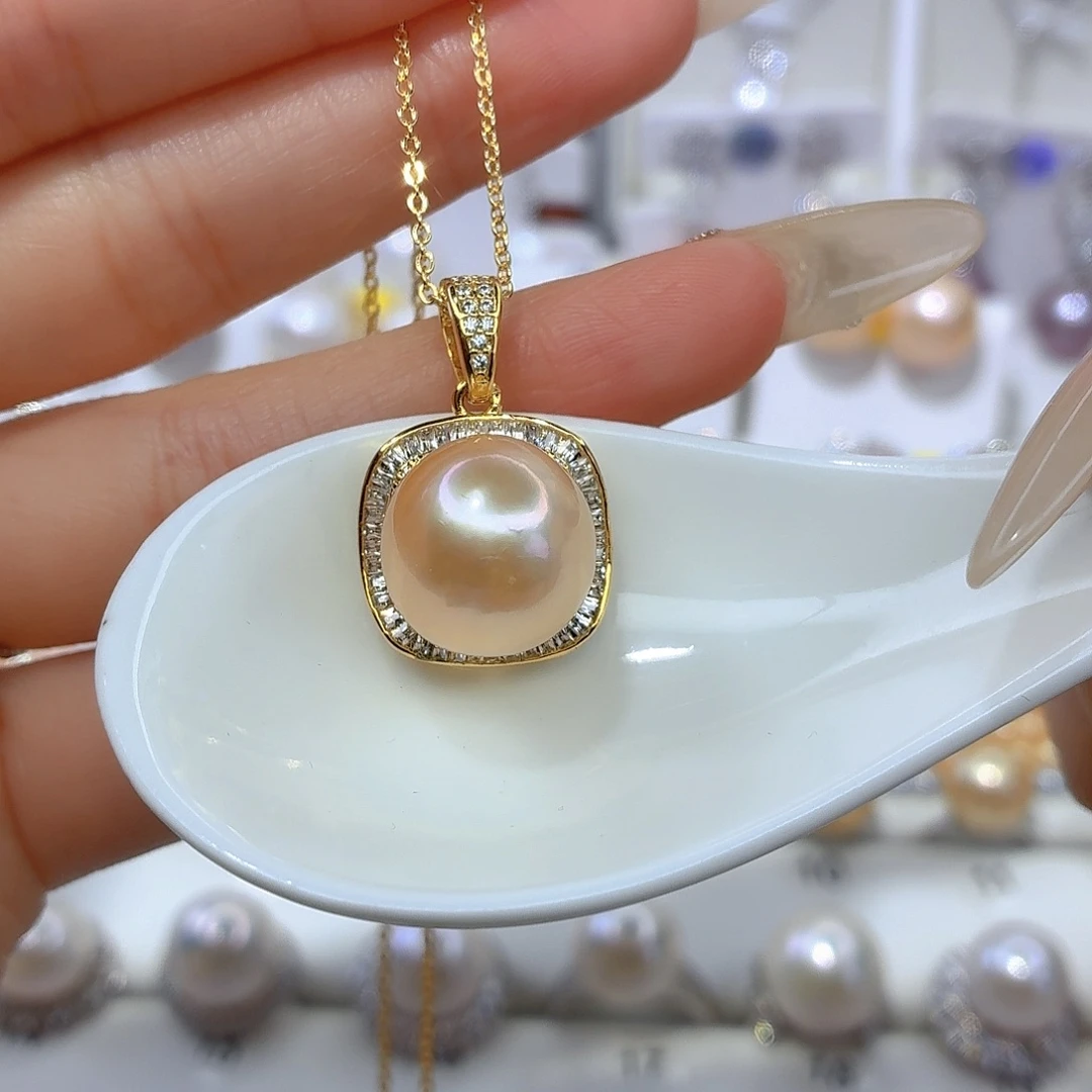 淡水珍珠合金颈饰F