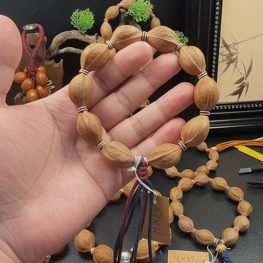 一***利手串橄榄核1726梅林铁核