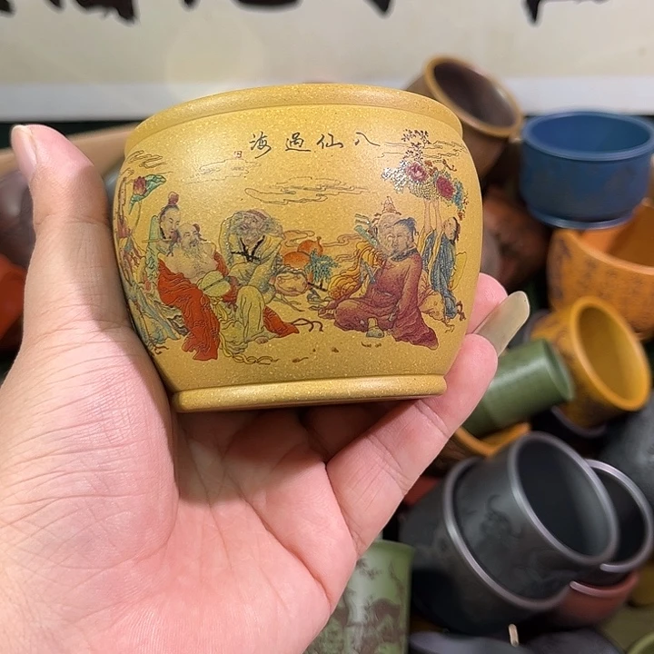 茶杯紫砂全手工紫砂主人杯
