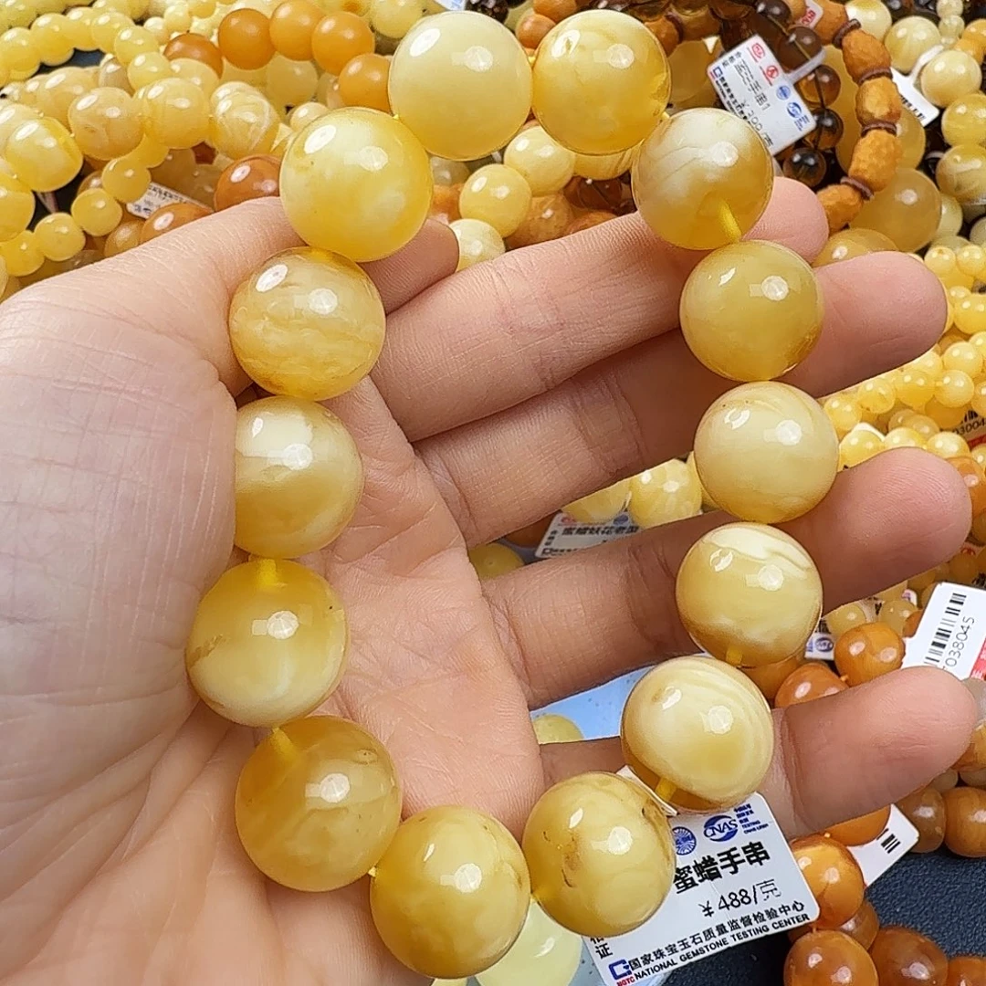 琥珀未镶嵌珠宝奇石