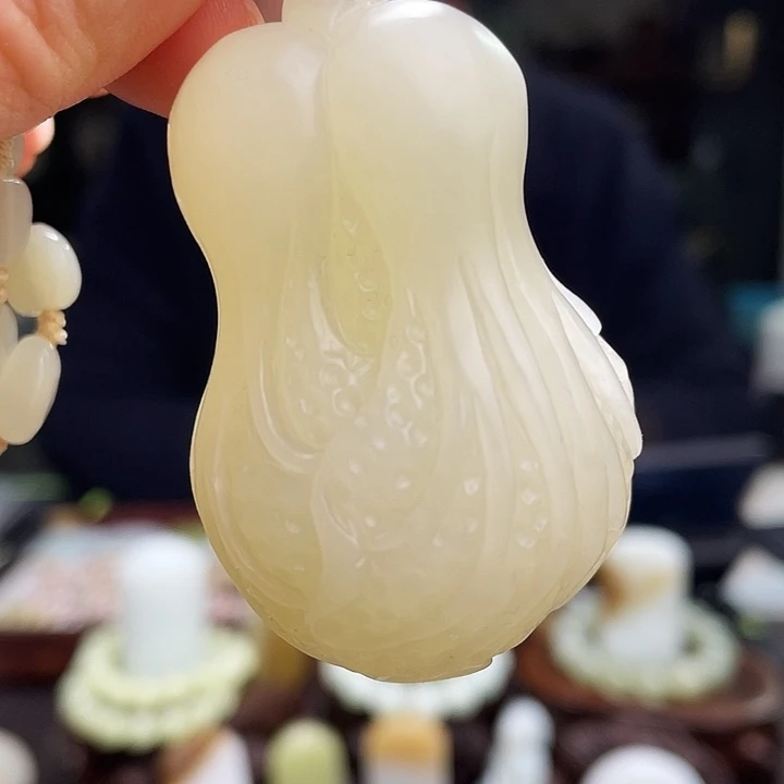 和田玉挂件未镶嵌定制发货