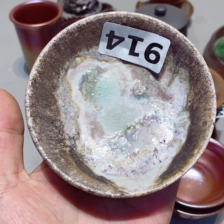 柴烧茶具陶瓷杯子