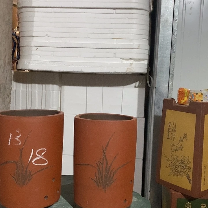 紫砂花盆紫砂花盆
