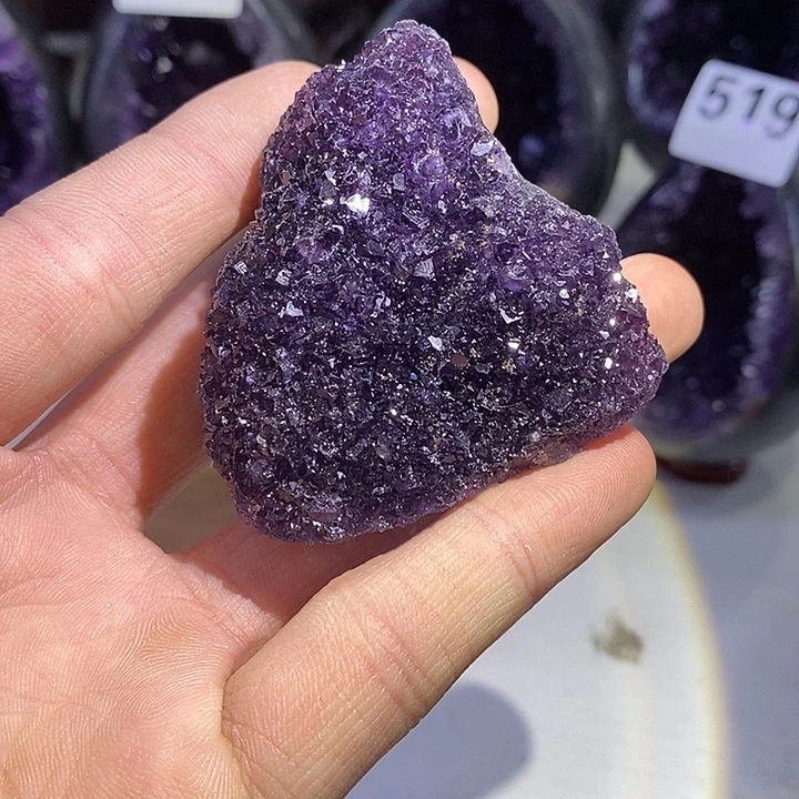紫晶未镶嵌珠宝半成品446