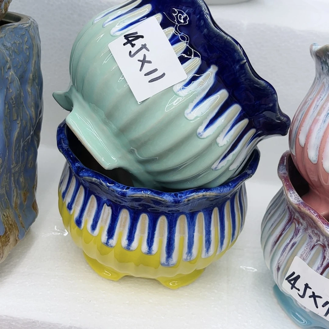 【闪购商品】陶瓷多肉绿植陶瓷花盆