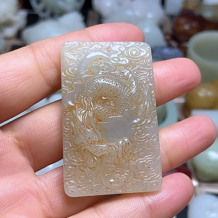 和田玉挂件未镶嵌