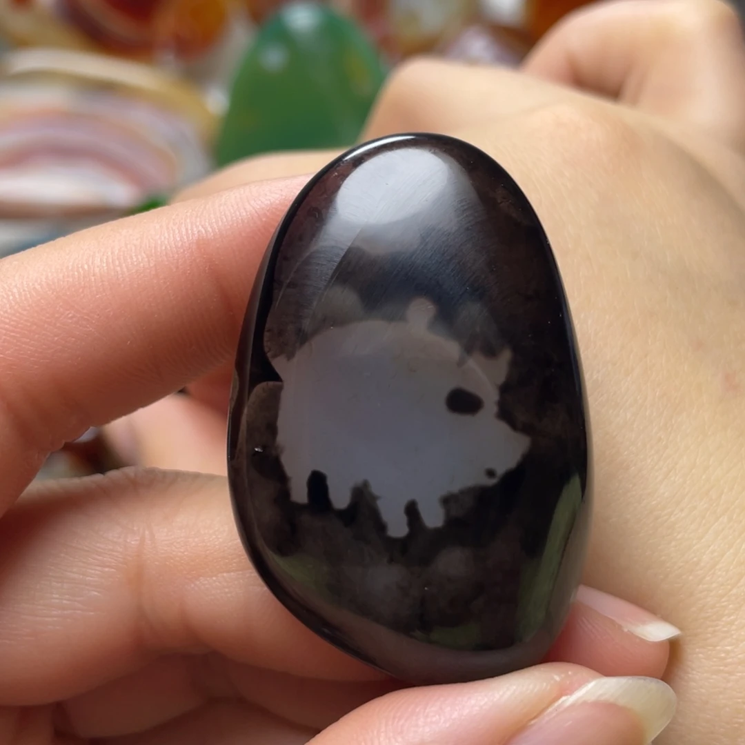 玛瑙/玉髓未镶嵌珠宝奇石