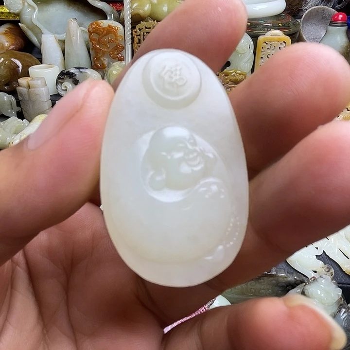 颈饰未镶嵌和田玉