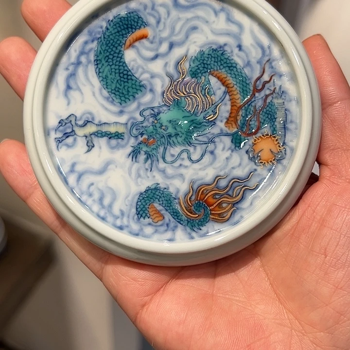 原矿老派斗彩描金