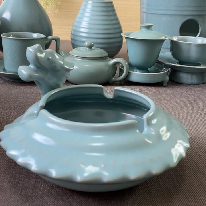 瓷片烟灰缸一一一一一一一