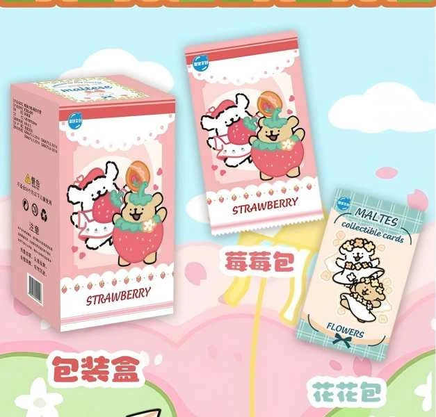 （泡泡文创）线条小狗莓你可爱 二创卡牌 （盲盒性质 默认代拆 ）