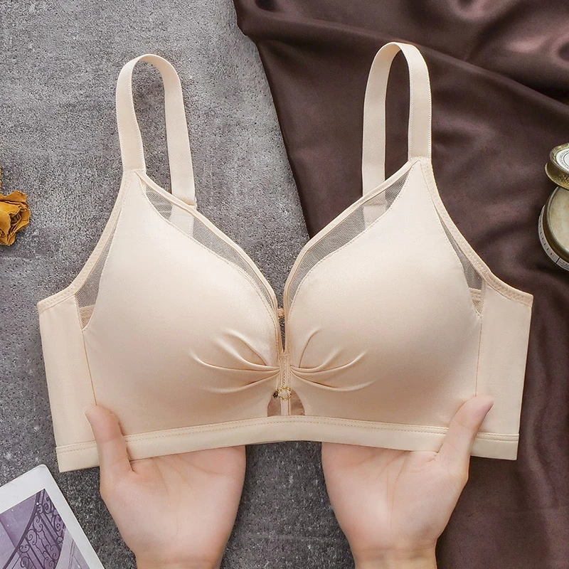 6CM加厚小胸聚拢显大内衣女舒适无钢圈收副乳防下垂性感文胸罩
