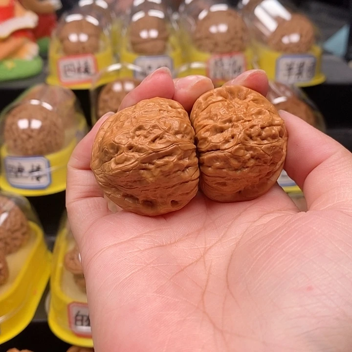 文玩核桃把件文玩核桃南瓜墩40