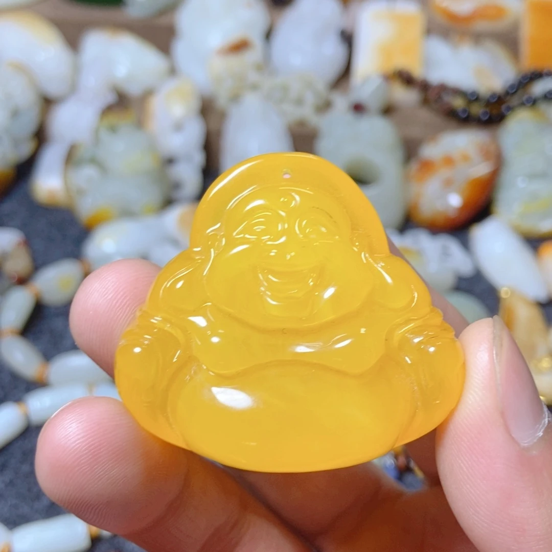 白玉菩提吊坠收藏