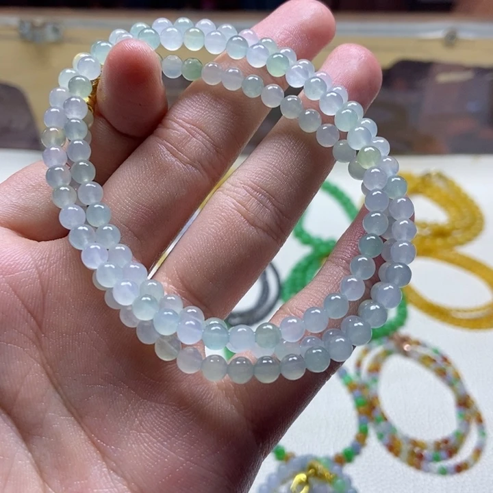 定制翡翠未镶嵌缅甸翡翠A货卡5