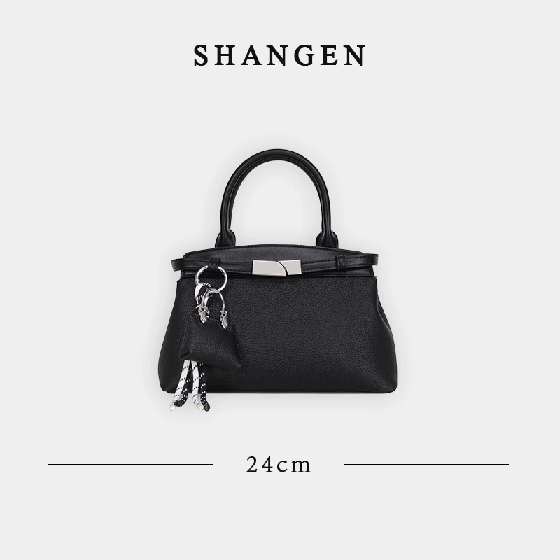 【尚恩CC】GQ-8881-黑色-轻奢时尚女士新款手提单肩斜挎包