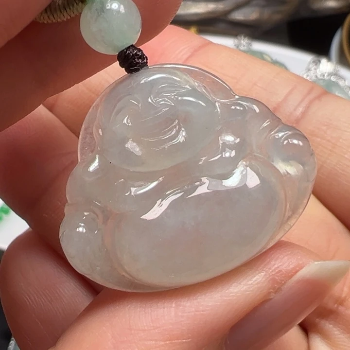 翡翠未镶嵌颈饰吊坠